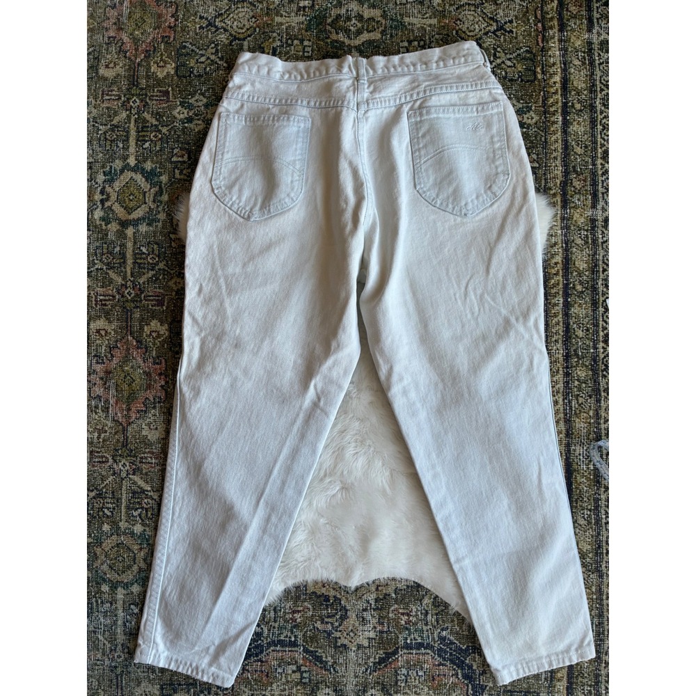 Vintage Chic Light Wash High Rise Straight Leg Jeans Women's‎ Size 16 Petite - Picture 6 of 7